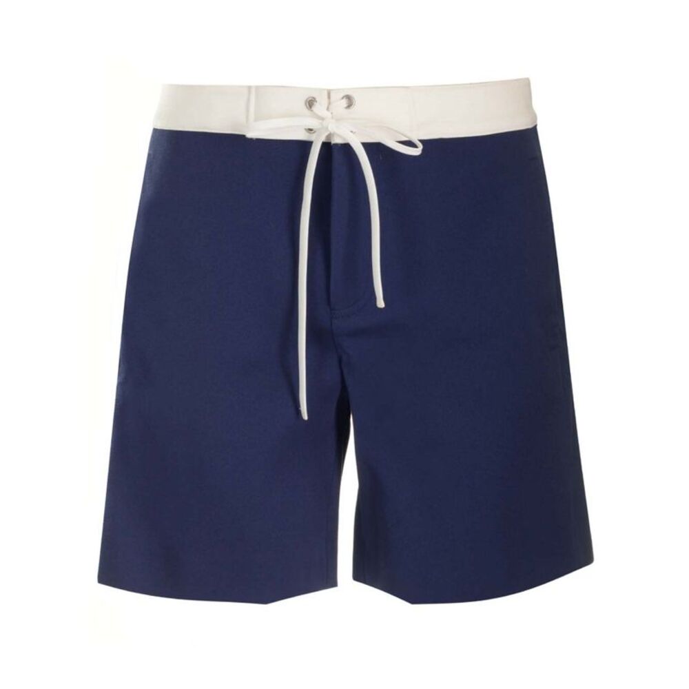 Miu Miu Women Blue Satin Bermuda Shorts